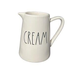 🆕 Rae Dunn "CREAM" 10oz. Small Pitcher Creamer